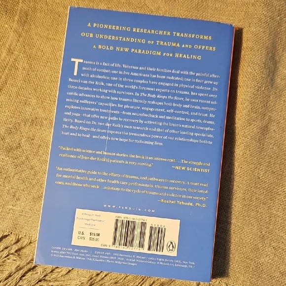 The Body Keeps the Score by Bessel van der Kolk, M.D. - Blue Cover - Picture 2 of 2